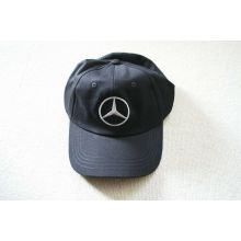 2er-Set Basecap Mercedes schwarz mit Stern Basecap verstellbar unisex