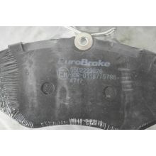 für Nissan, Opel, Renault Bremsbeläge vorne EURO BRAKE 5502223626
