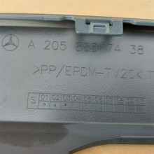 für Mercedes-Benz C-Klasse AMG W205 Diffusor Spoiler Blende A2058857438