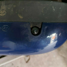 Renault Scenic 2 JMO original Außenspiegel rechts elektrisch dunkelblau