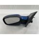 Renault Megane II original Außenspiegel elektrisch links blau 12353060