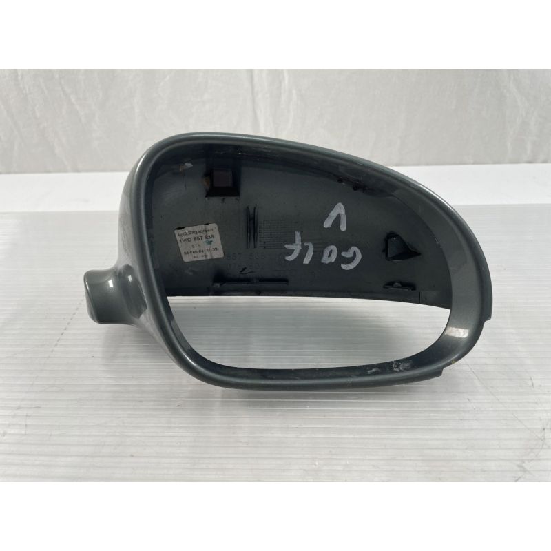 VW Golf Plus 5M orig. Außenspiegelgehäuse Kappe rechts Sagegreen A6Q 1K0857538
