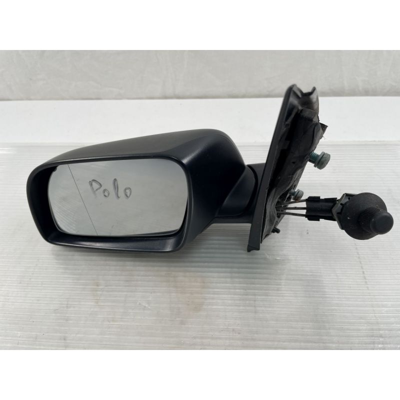VW Polo IV 9N 2001-2005 original Außenspiegel manuell schwarz links 6Q1857501Q