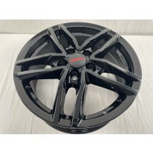 AluTec IKENU Alufelge 6.5x16 ET50 5x108 16 Zoll schwarz IKE65650F52-6