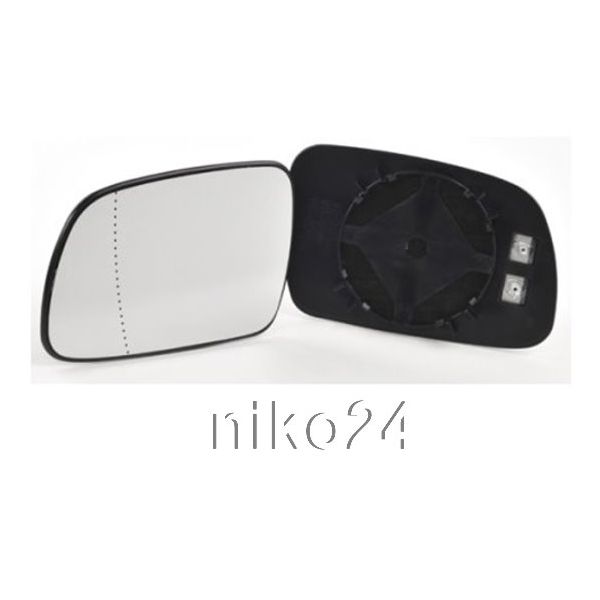 für Peugeot 307 Spiegelglas asphärisch beheizbar links