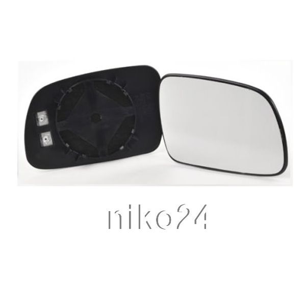 für Peugeot 307 Spiegelglas Spiegel Glas beheizbar rechts