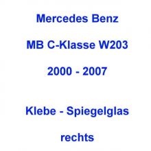für Mercedes W203 CL203 S203 bis 02/2004 C-Klasse...