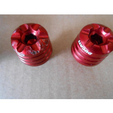 Ducati Panigale 899 1199 Alu eloxiert Rot Lenkergegengewichte Aluminium Rot