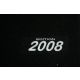 Fußmatten schwarz mit Schriftzug Edition 2008 für Peugeot 2008 ab Bj.05/2013 