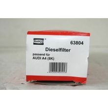 Dieselfilter Kraftstofffilter Mapco 63804 f&uuml;r Audi A4 - B8